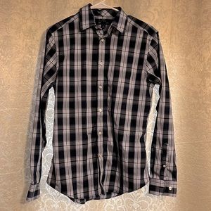 Mens Gap blue dress shirt. Size small slim fit.